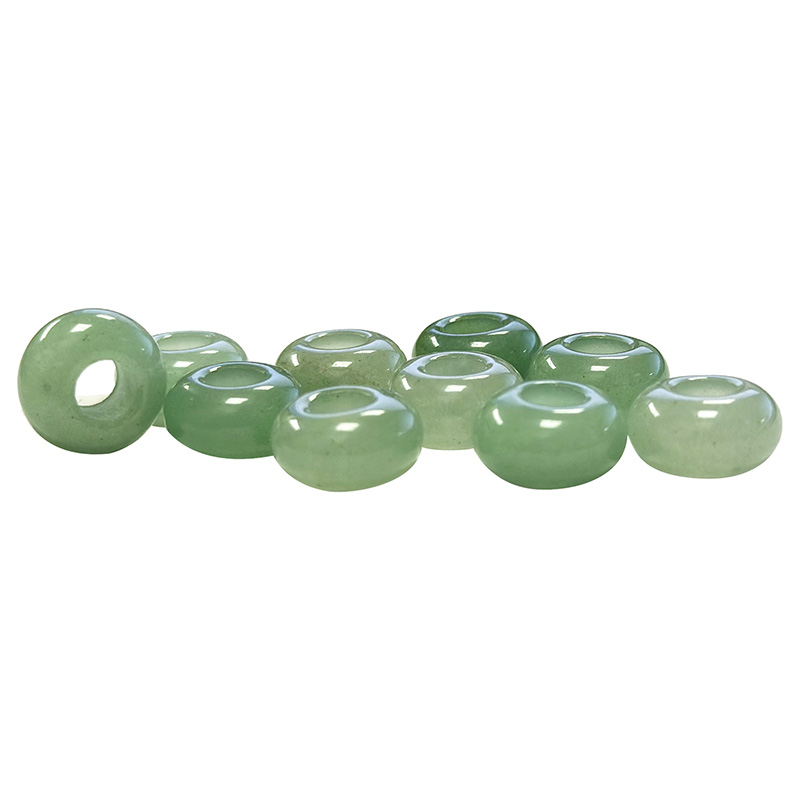 Billes 14x9mm gros trou lot de 10 pièces