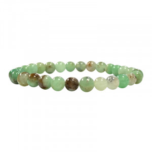 Bracelet Chrysoprase Madagascar boules 6mm