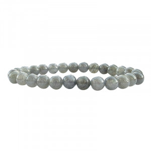 Bracelet Labradorite 8 mm - 20 cm ou 22,4 cm - La pièce
