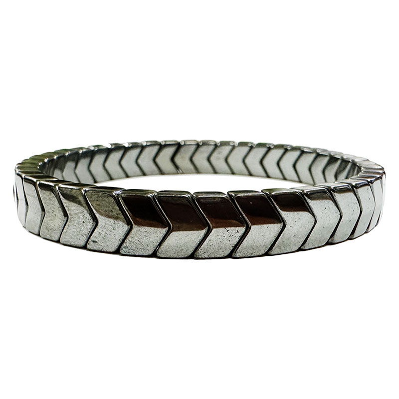 Bracelet Homme flèche hématite