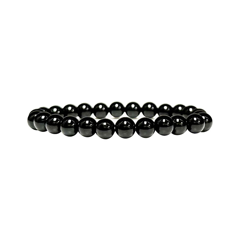 Bracelet Onyx noir 16 cm