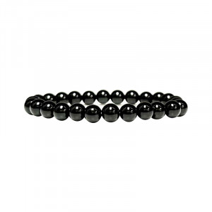 Bracelet Onyx noir 16 cm