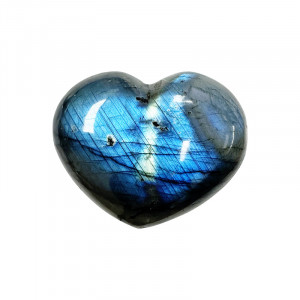 Coeur en labradorite qualité extra - La pièce
