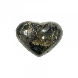Coeur en labradorite qualité B - La pièce