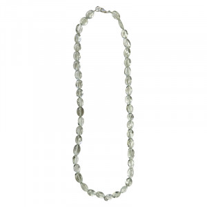 Collier prasiolite argent 925