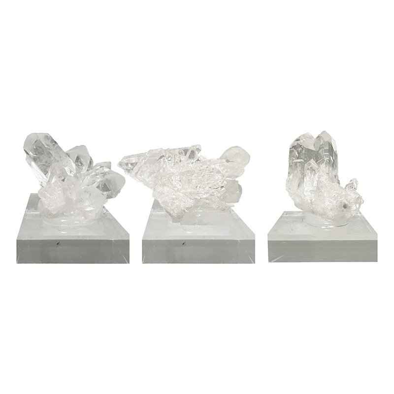 Cristal de roche groupe corinto extra sur socle