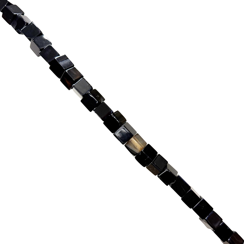 Fil carré Onyx 8 mm - La pièce