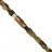 Fil carré Unakite 4 ou 8 mm - La pièce