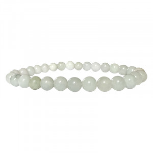 Bracelet perle boule Jade Birmanie
