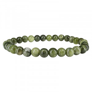 Bracelet en Jade Canada - Perles de 6 mm