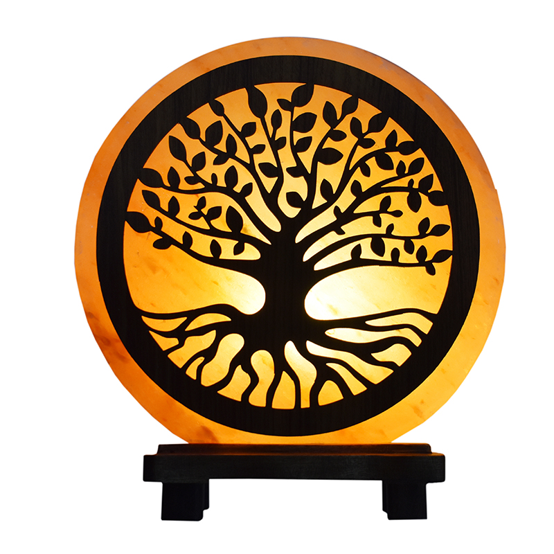 Lampe en sel Arbre de vie