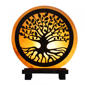 Lampe en sel Arbre de vie
