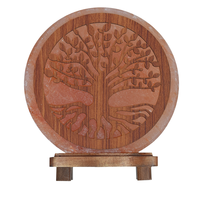 Lampe en sel Arbre de vie