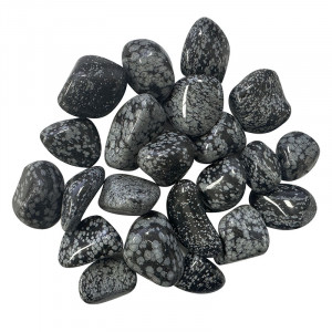 Obsidienne mouchetée USA pierres roulées les 500 grs