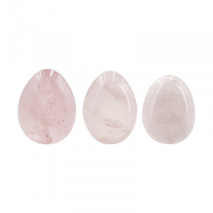 Oeuf Quartz Rose - la pièce