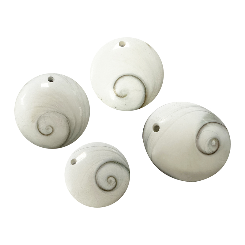 Pendentifs percés œil de Shiva les 4 pièces