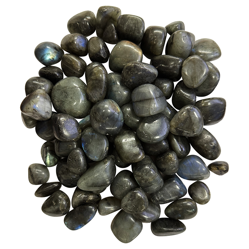 Labradorite Madagascar pierres roulées 1KG