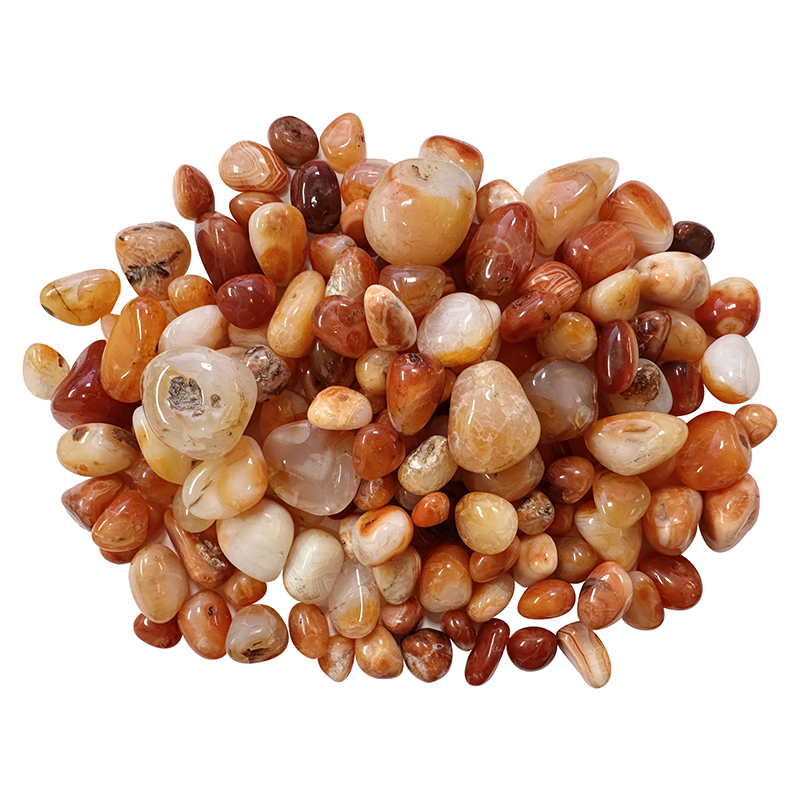 Cornaline Madagascar pierres roulées 1KG
