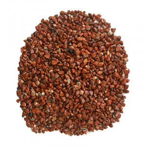 Pierres roulées grains en Jaspe rouge SACHET 1KG