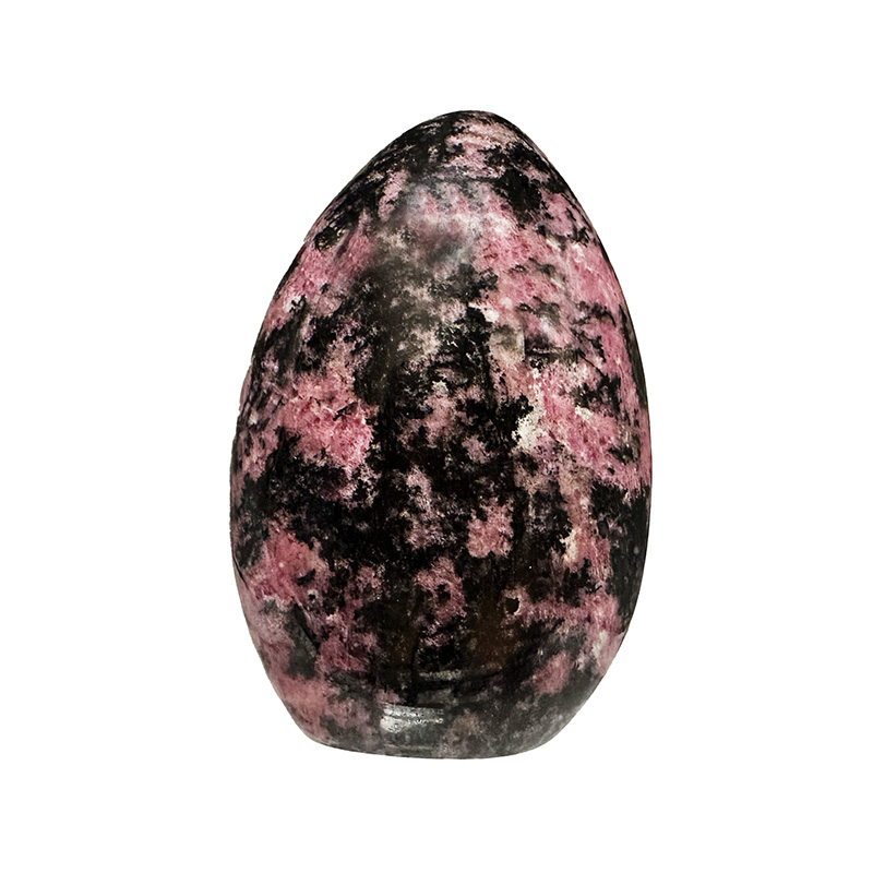 Rhodonite toute polie - la pièce