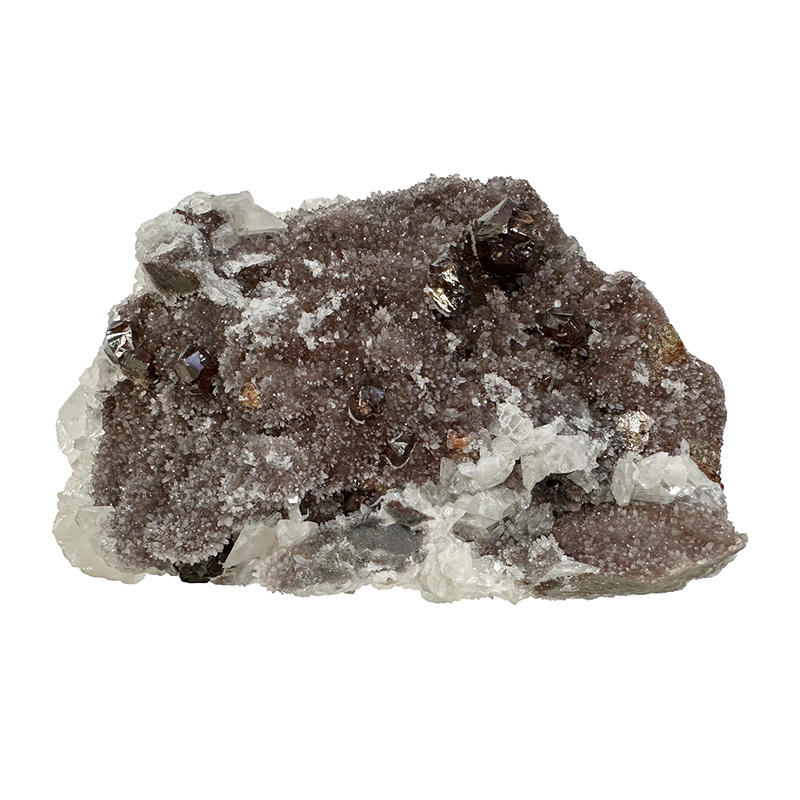 Sphalérite sur calcite - Chine - La pièce