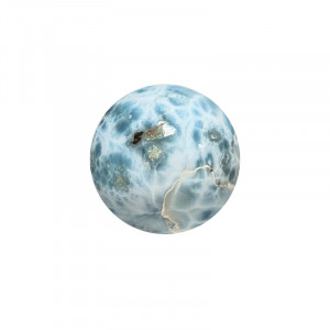 Sphere en Larimar - Qualité A - La pièce