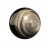 Sphère obsidienne argentée