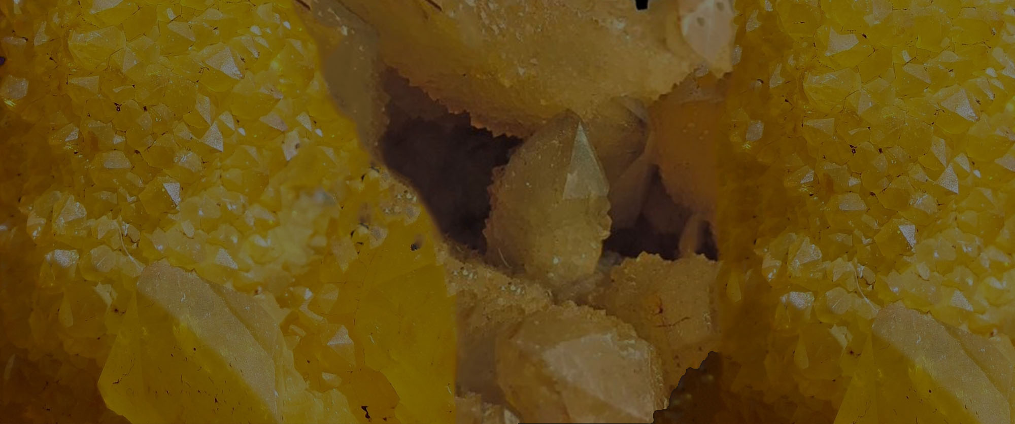 Quartz cactus "Sunshine"