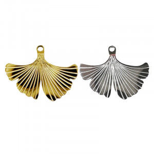 Feuille Ginkgo en Acier