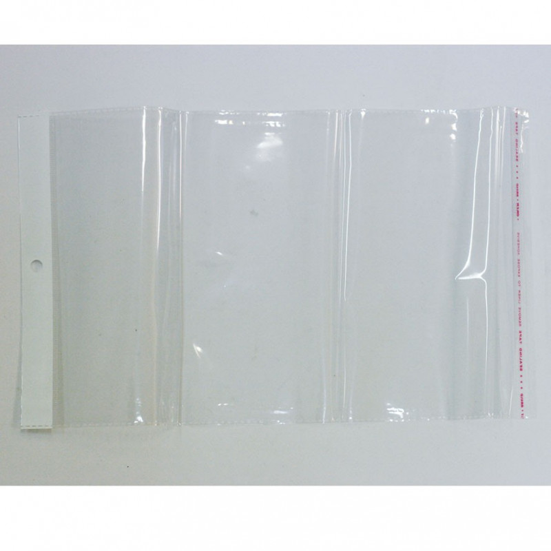 Sachet cristal avec trous 20x30cm 200 pces