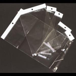 Sachet cristal avec trous 16x22cm 200 pces