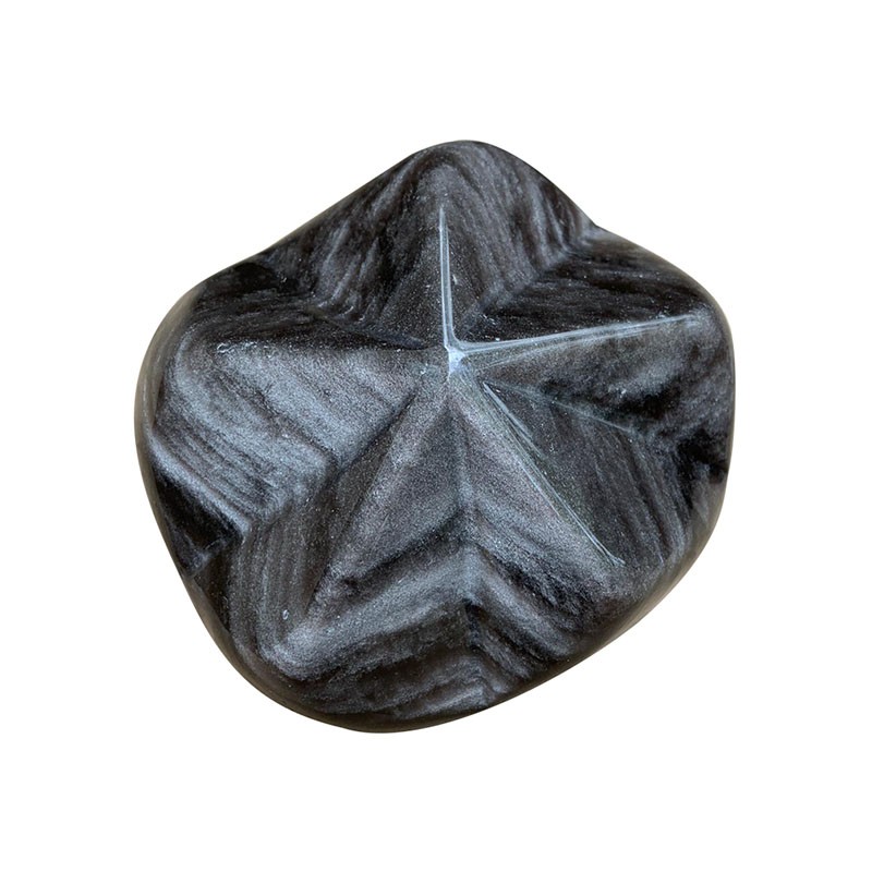 Etoile Obsidienne argentée