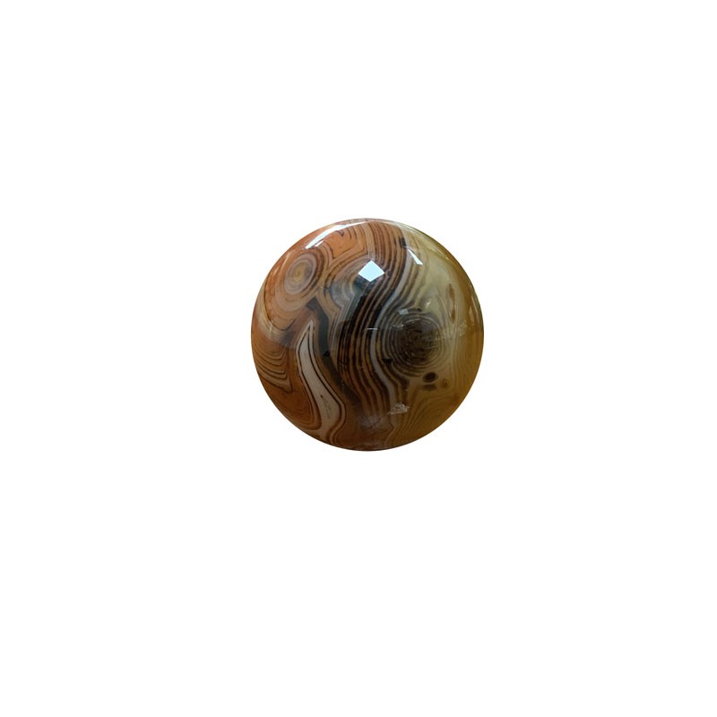 Sphère en Cornaline zonée