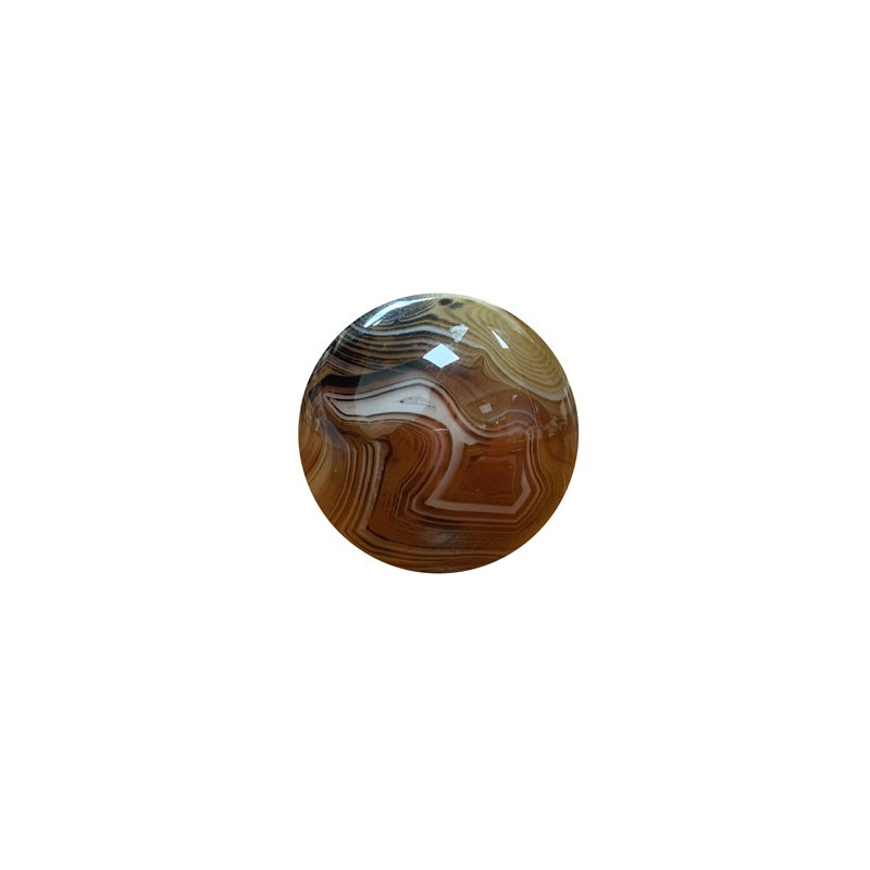 Sphère en Cornaline zonée