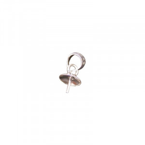 Coupelle et bélière 6mm lot 20 pcs argent 0.925