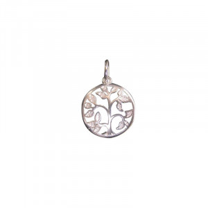 Pendant arbre de vie 13mm lot 5 pcs argent 0.925