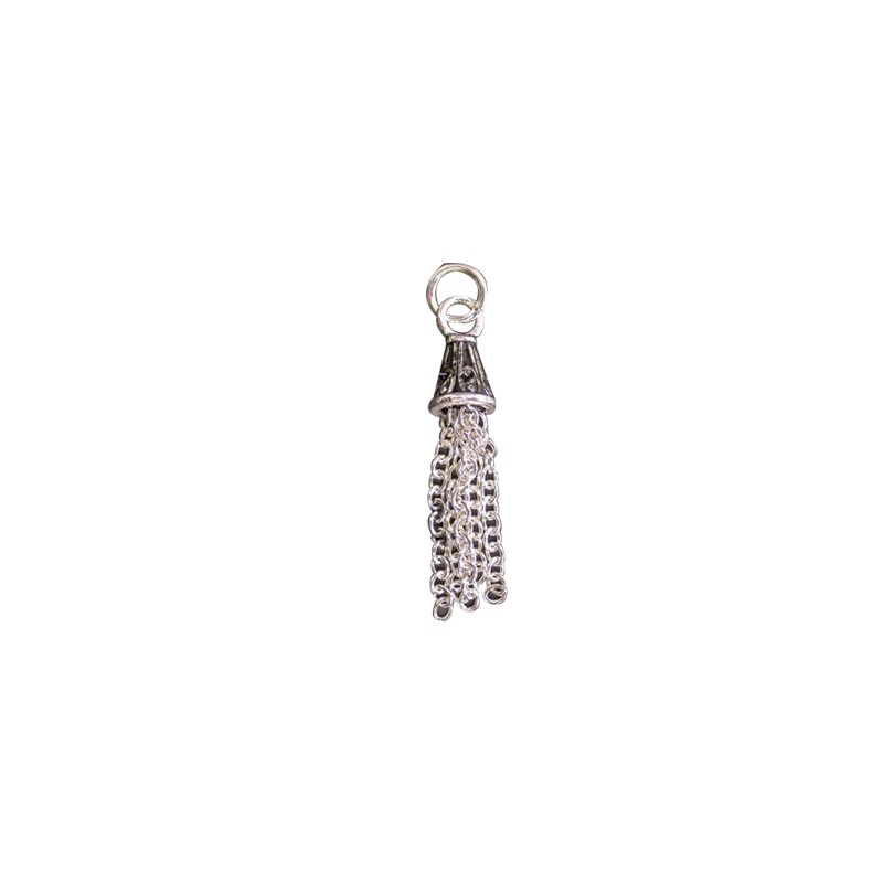 Pompom argent 0.925