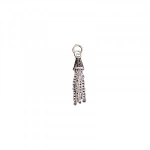Pompom argent 0.925