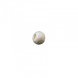 Boules argent 5mm 20pcs gros trous