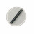 Cordon noir 1 mm 45 cm fermoir argent lot 5 pcs
