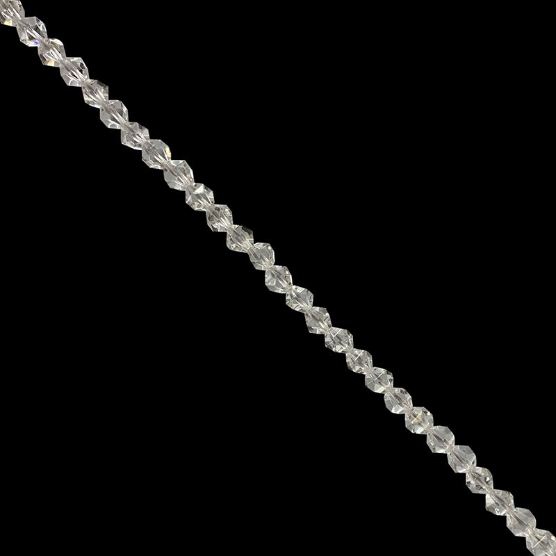 Fil Icosaedres 6 mm - Différentes matières