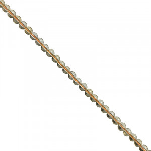 Collier Améthyste chauffée (citrine) boules de 4 à 10 mm