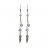 Boucles d'oreilles plume