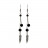 Boucles d'oreilles plume