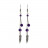 Boucles d'oreilles plume
