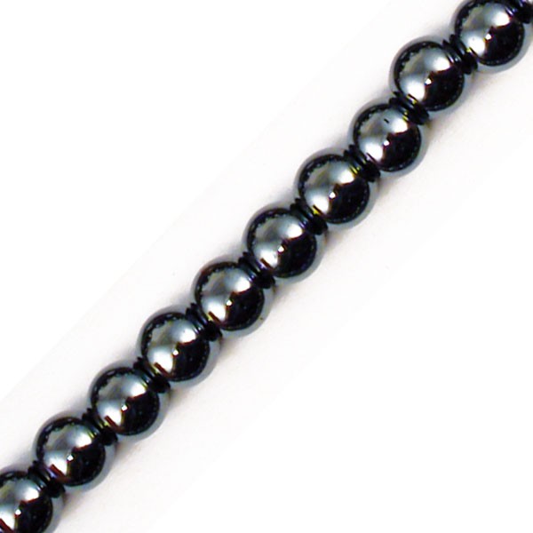 Bracelet Hématite - boules 8 mm - Lot de10 pcs
