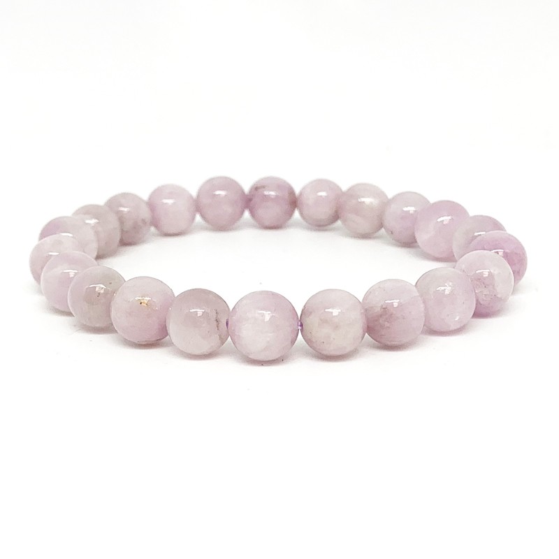 Bracelet Kunzite 6 ou 8 mm