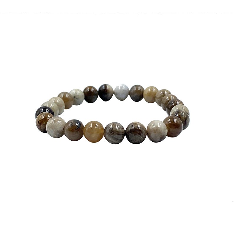 Bracelet Bois fossile 8 mm