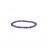 Bracelet Améthyste - boules 3 à 12 mm