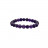 Bracelet Améthyste - boules 3 à 12 mm